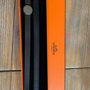 Hermes Unisex leather bracelet